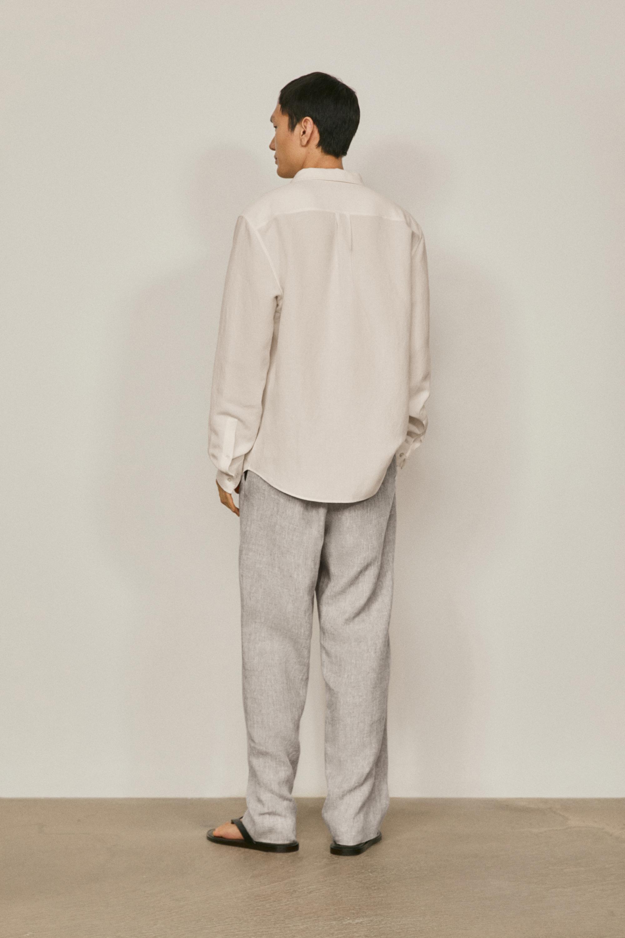 Linen blend shirt - LIMITED EDITION